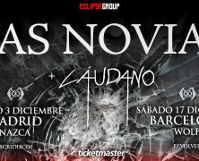 LAS NOVIAS + LÁUDANO, EN DICIEMBRE EN MADRID Y BARCELONA