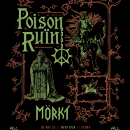 POISON RUÏN + MÖRKT, EN NOVIEMBRE EN MADRID